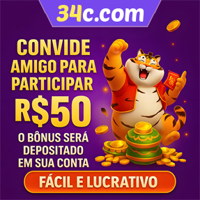 34c.com Indique amigos para receber um bônus