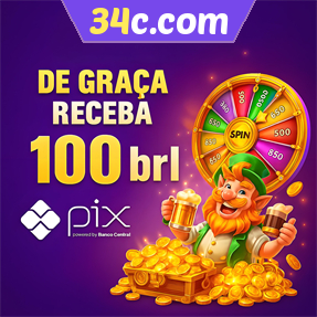 34c.com Ganhe R$ 100,00 Gratis